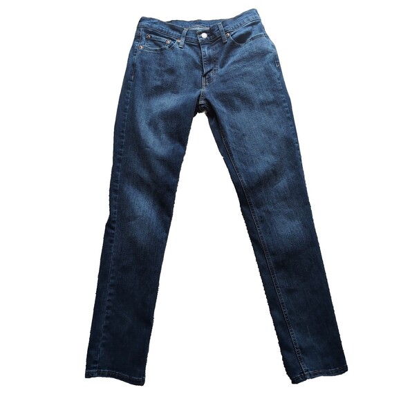 Levis 511 Men's 30x32 Slim Fit Medium Wash Mid Rise Straight Denim Blue Jeans - Picture 3 of 9